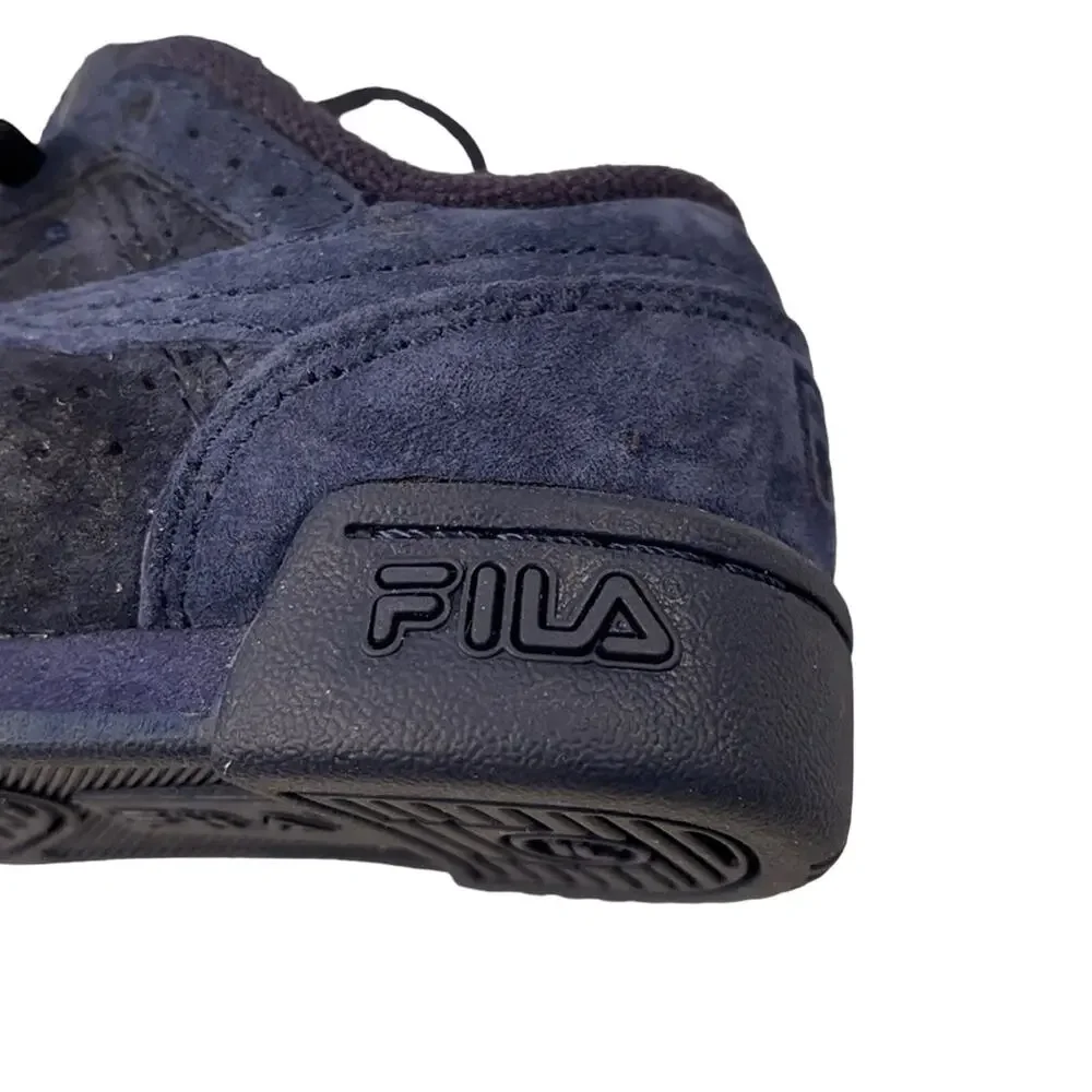 FILA Fitness Premium Blue Suede Baby Sneakers Size 5
